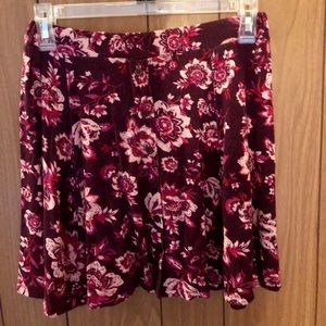 AE Don’t Ask Why Floral Skirt